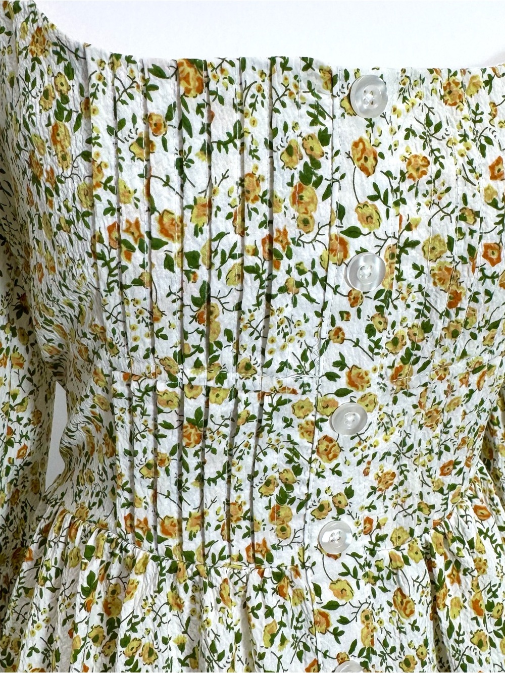 Anthropologie Coquette Cottagecore Floral Corset Mini Dress NWT L Flowy - Picture 9 of 13